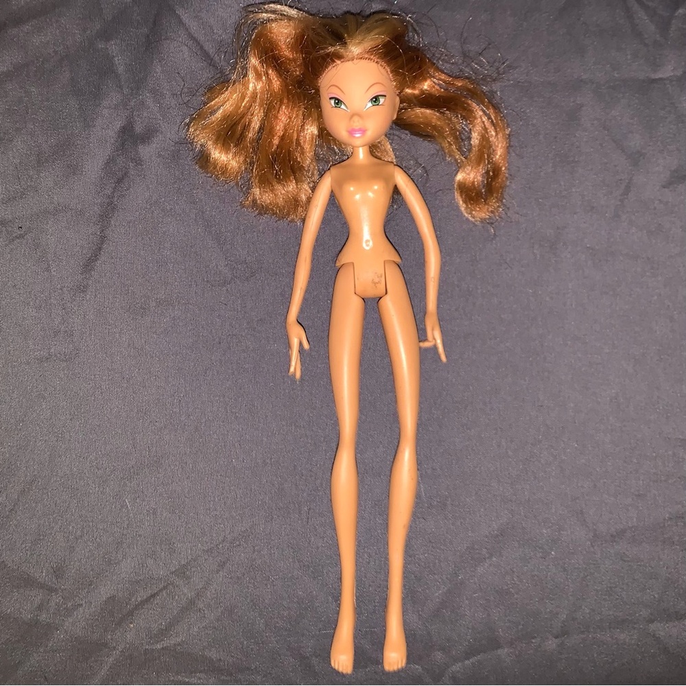 Winx Club Mattel Floral Nude Doll